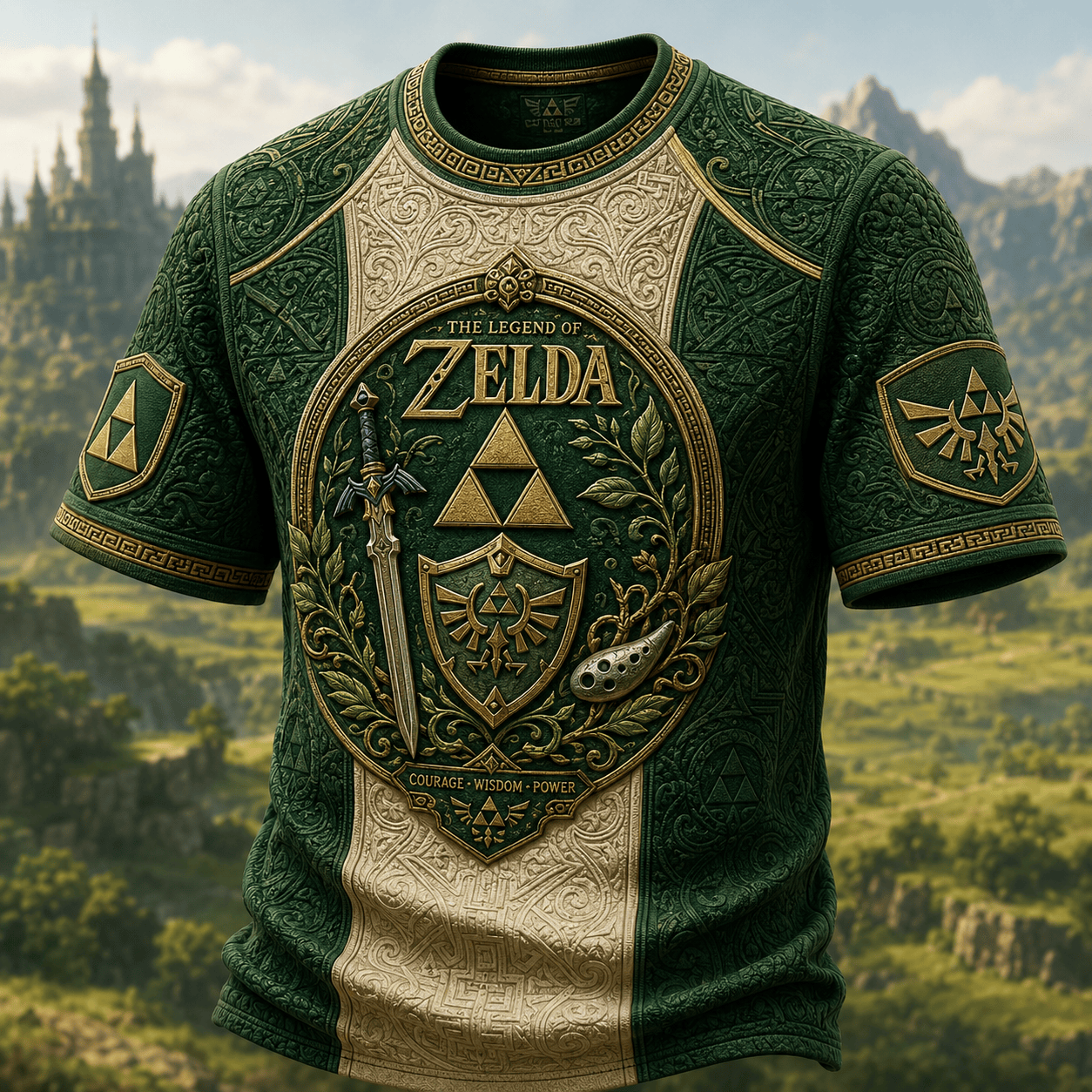 PREMIUM TLOZ 3D EMBOSS SHIRT NPL
