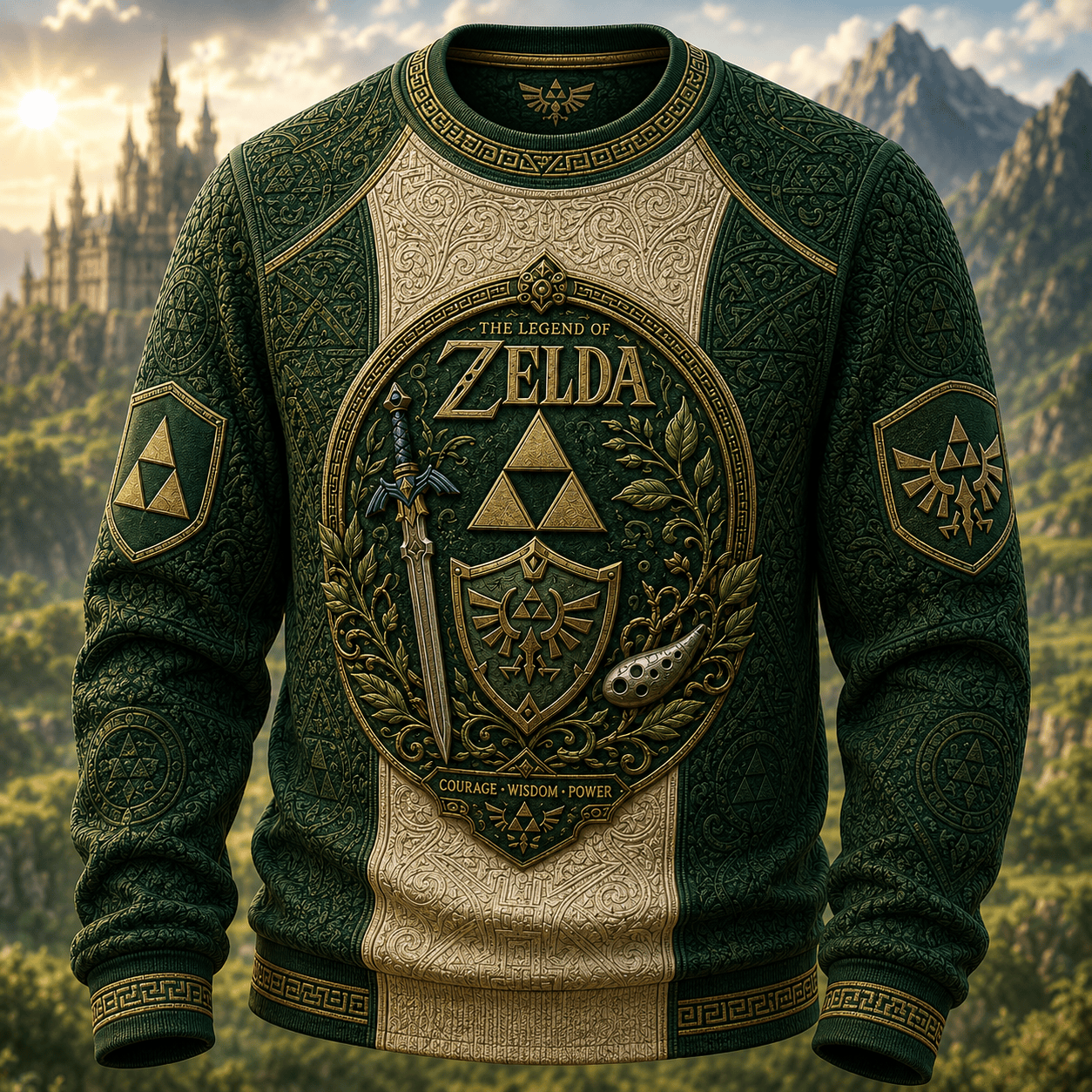 PREMIUM TLOZ 3D EMBOSS SHIRT NPL