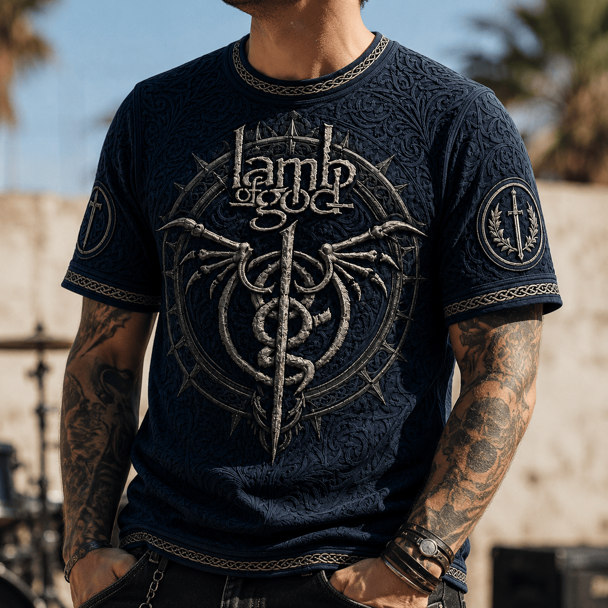 PREMIUM LOG 3D EMBOSS SHIRT NPL