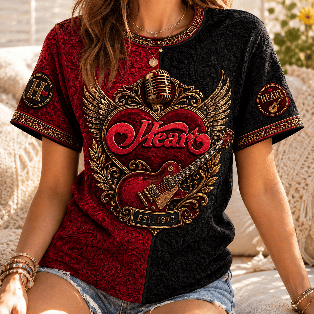 PREMIUM HRT 3D EMBOSS SHIRT NPL