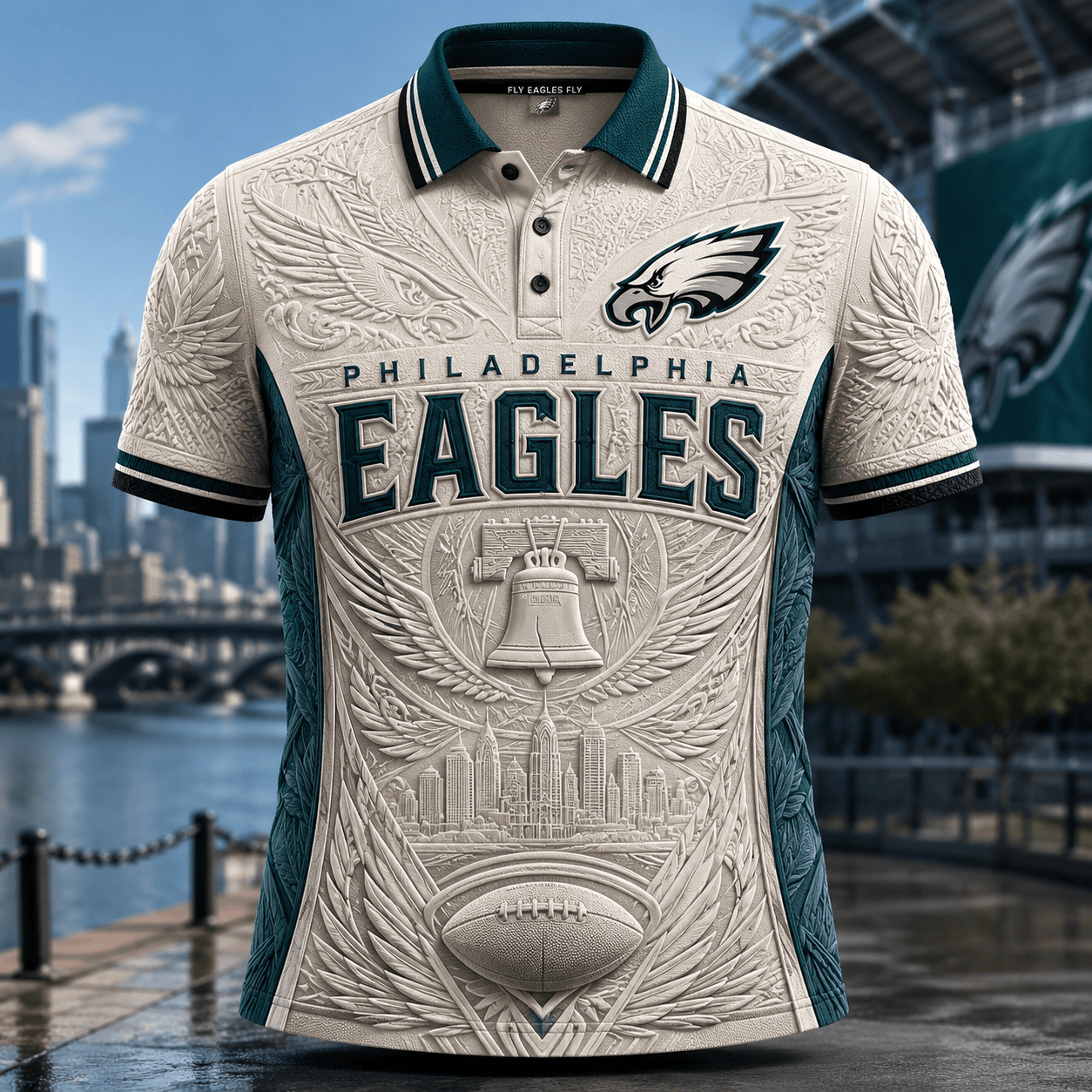 PREMIUM PLDE EMBOSS POLO SHIRT NTVA