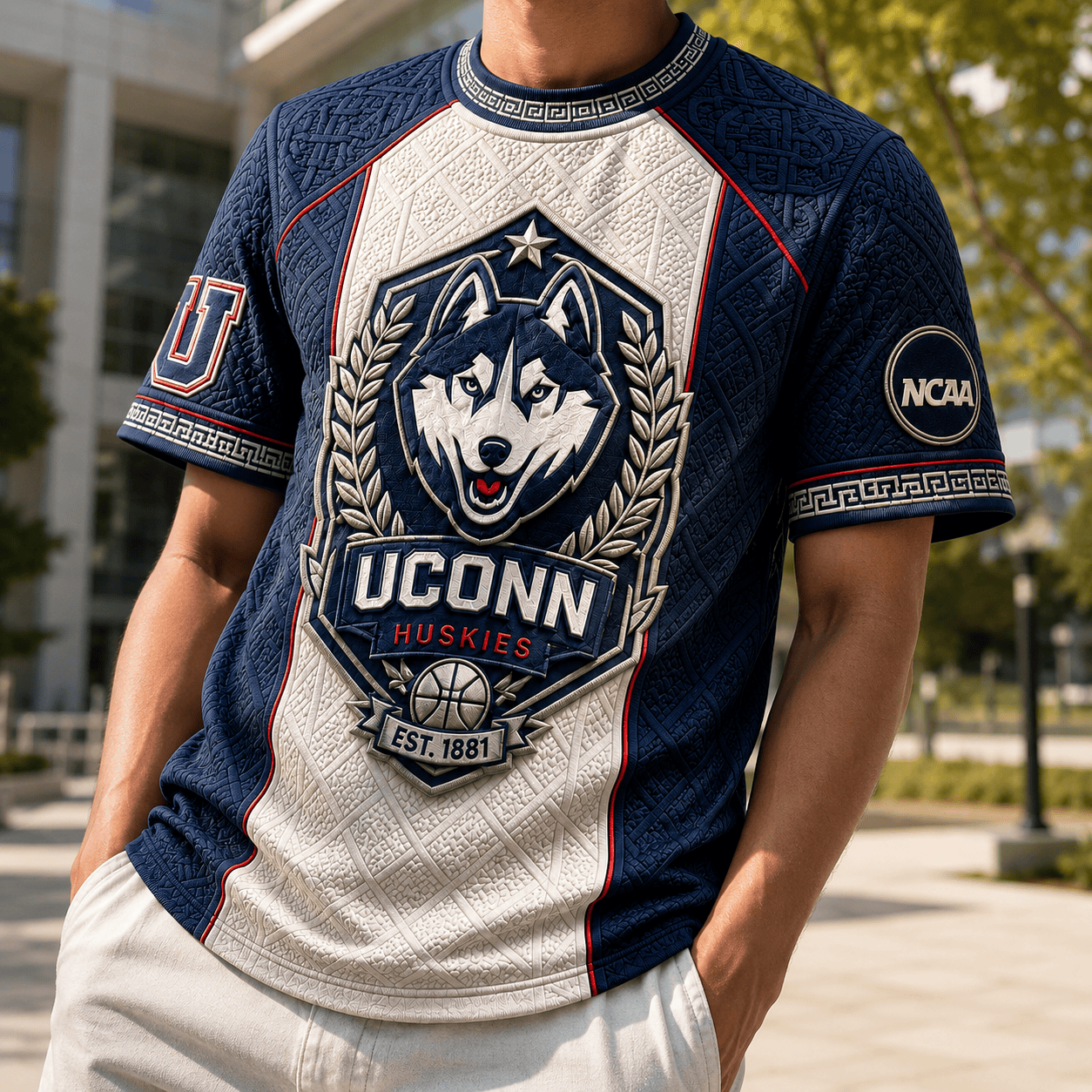 PREMIUM UCHB 3D EMBOSS SHIRT NPL