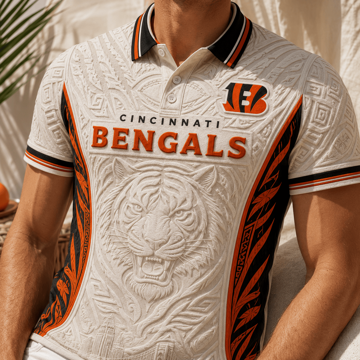 PREMIUM CCBG EMBOSS POLO SHIRT NTVA