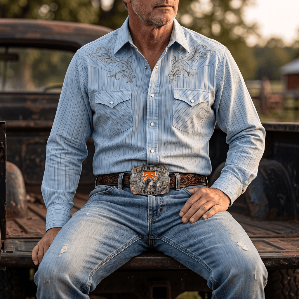 TVF Premium Western Championship Belt Buckle HTTT