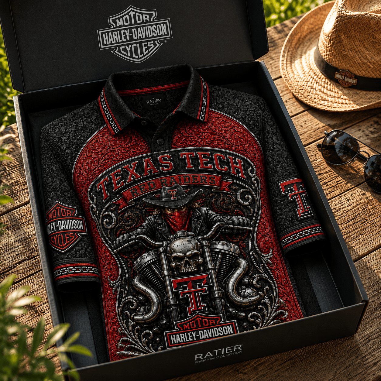 PREMIUM TTRR EMBOSS POLO SHIRT HQH