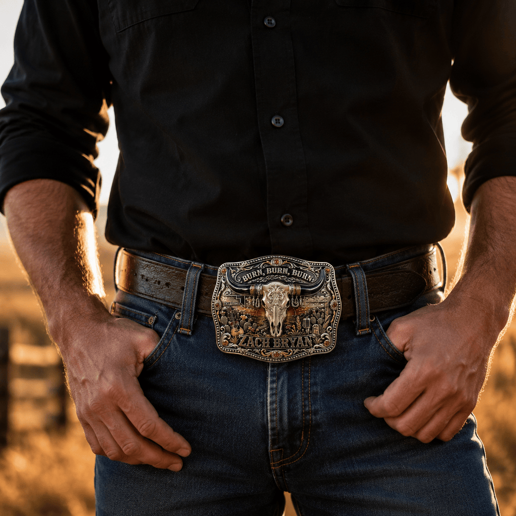 ZBR Premium Western Championship Belt Buckle HTTT