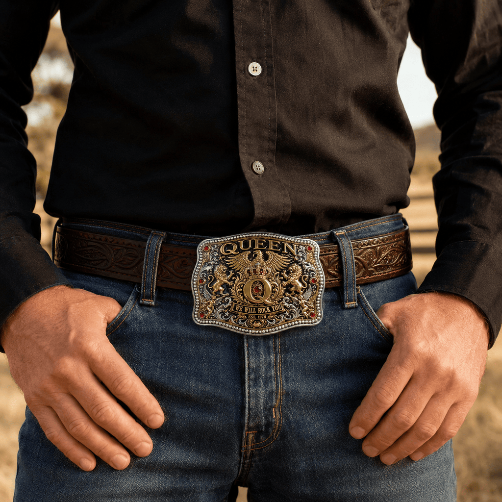 QNN Premium Western Championship Belt Buckle HTTT