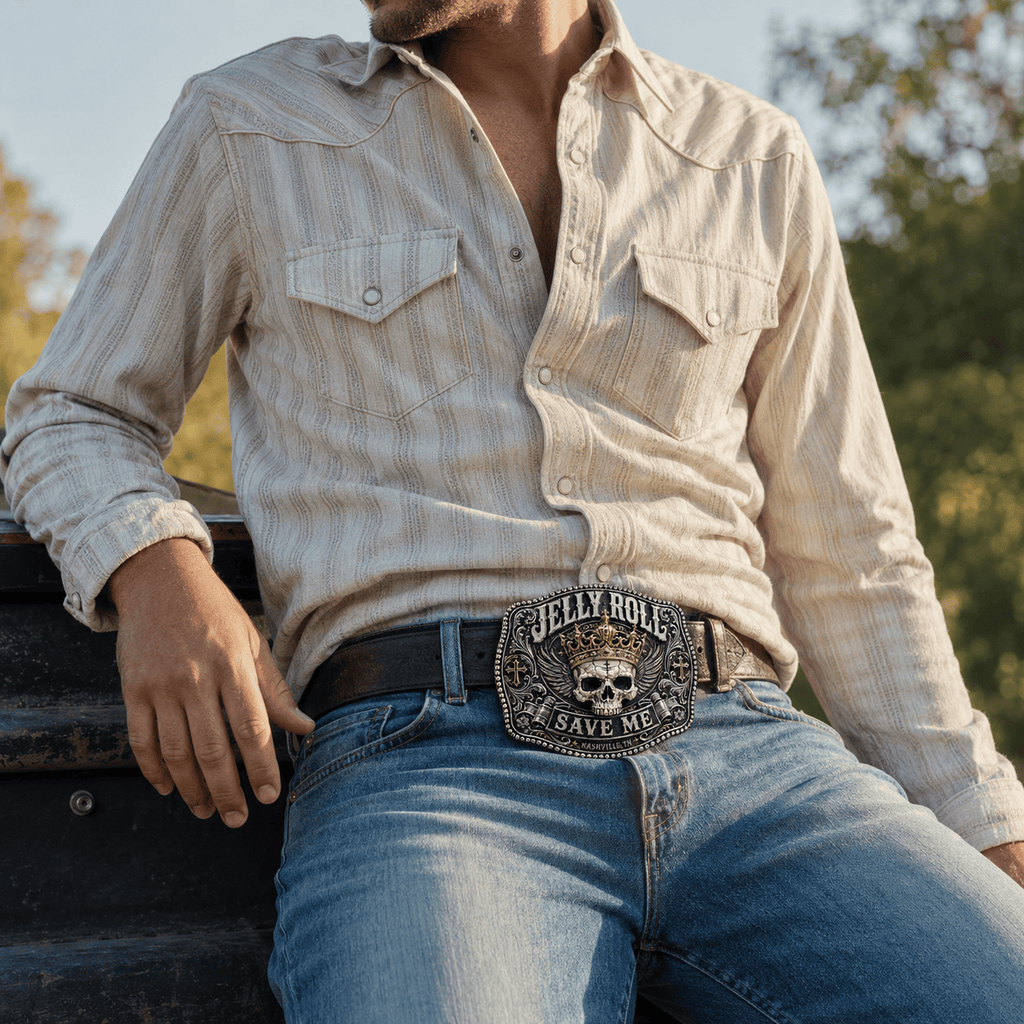 JLR Premium Western Championship Belt Buckle HTTT