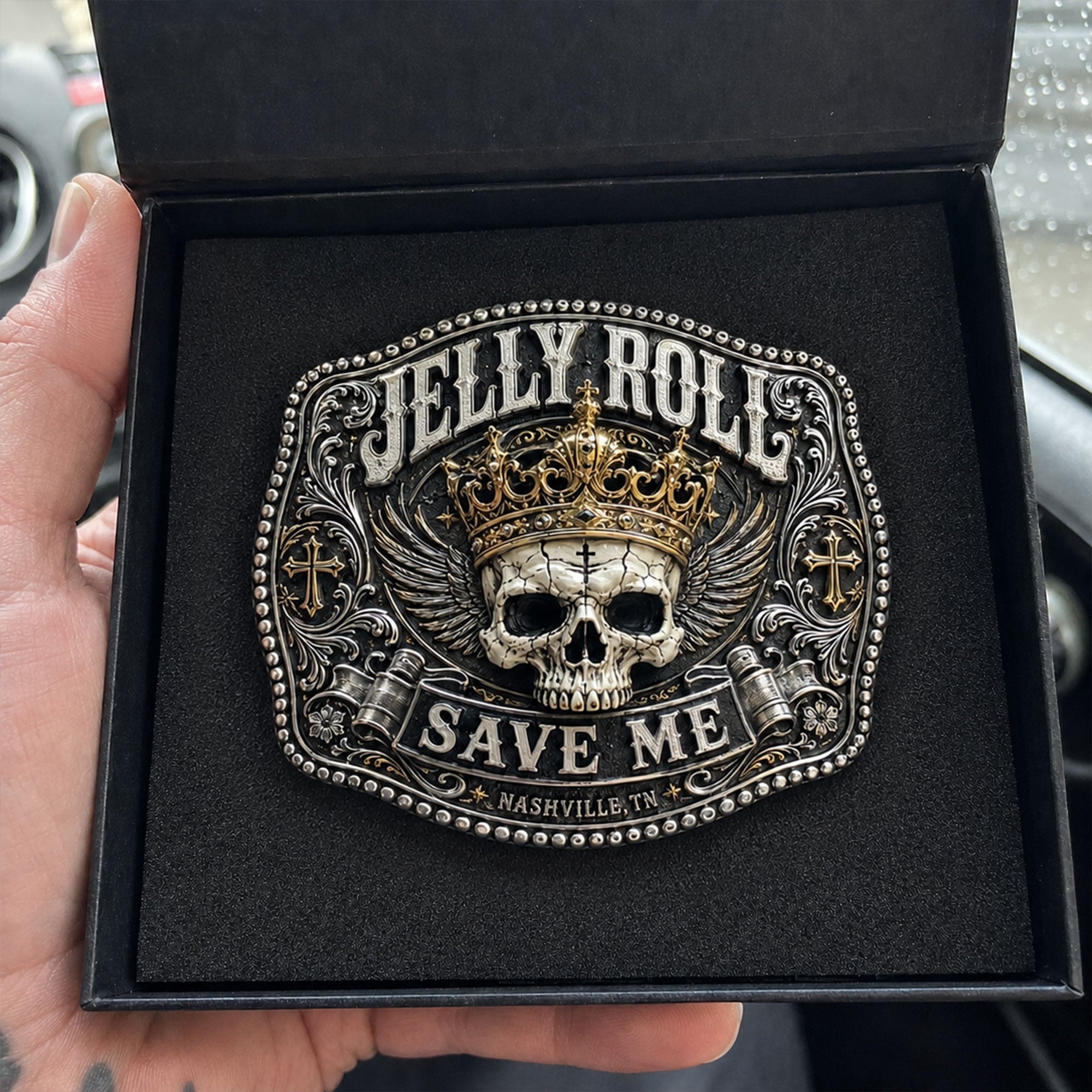 JLR Premium Western Championship Belt Buckle HTTT