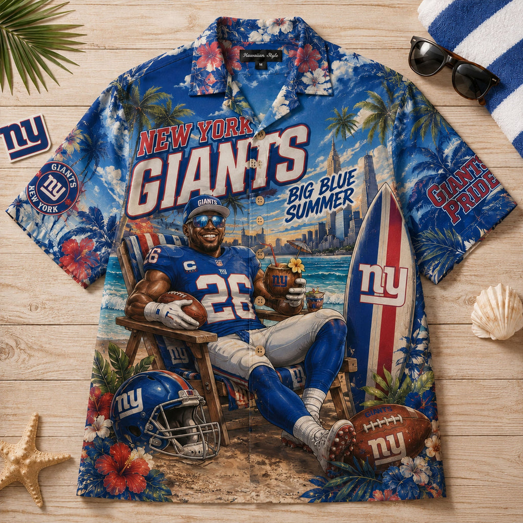Premium NYG Hawaiian Shirt TNSM