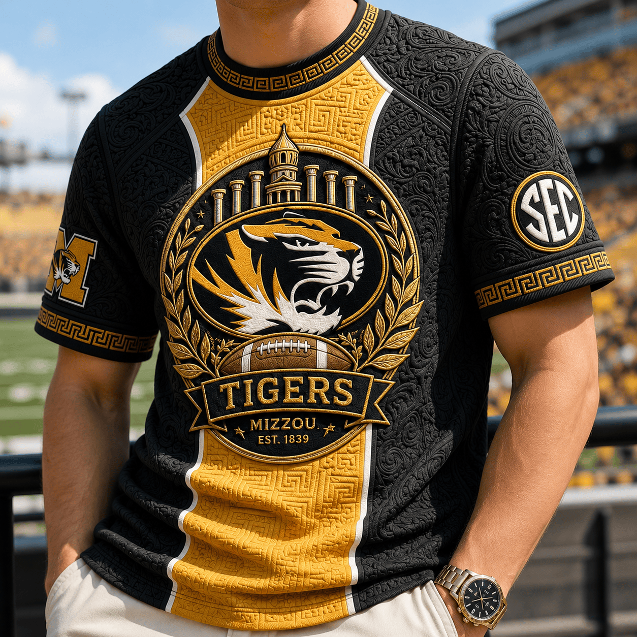 PREMIUM MSGT 3D EMBOSS SHIRT NPL