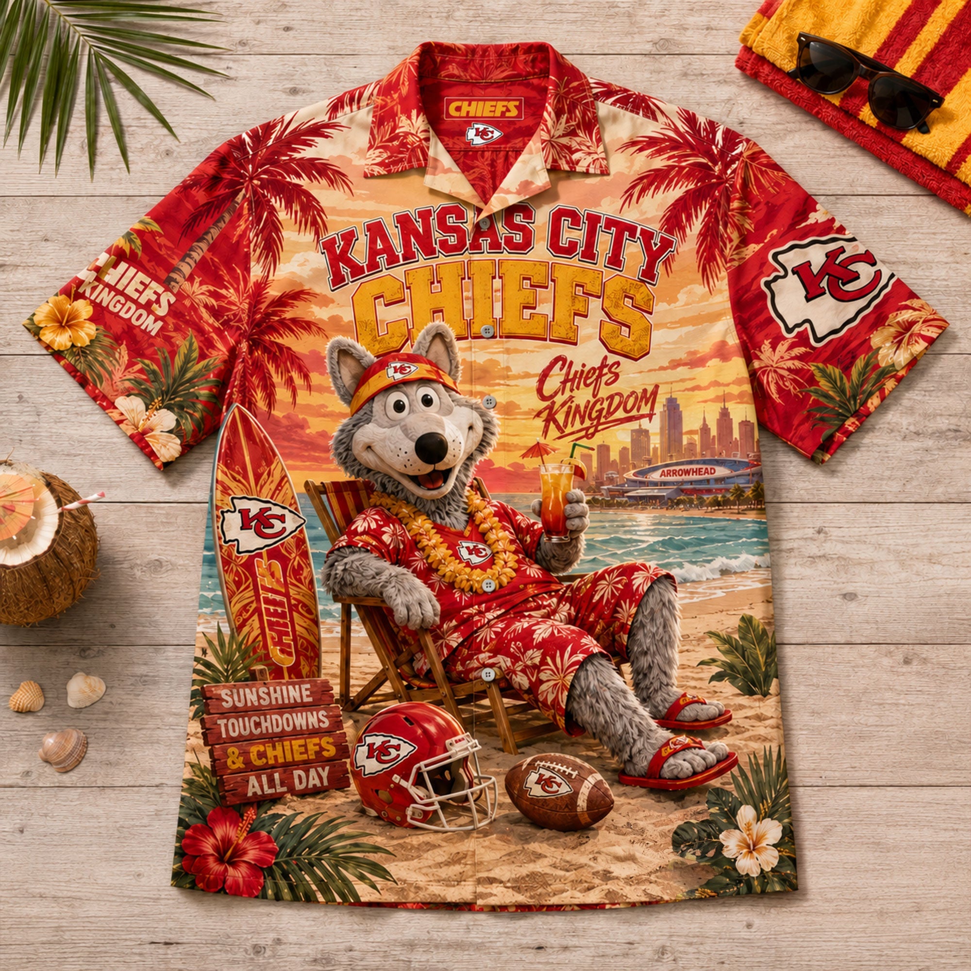 Premium KCC Hawaiian Shirt TNSM