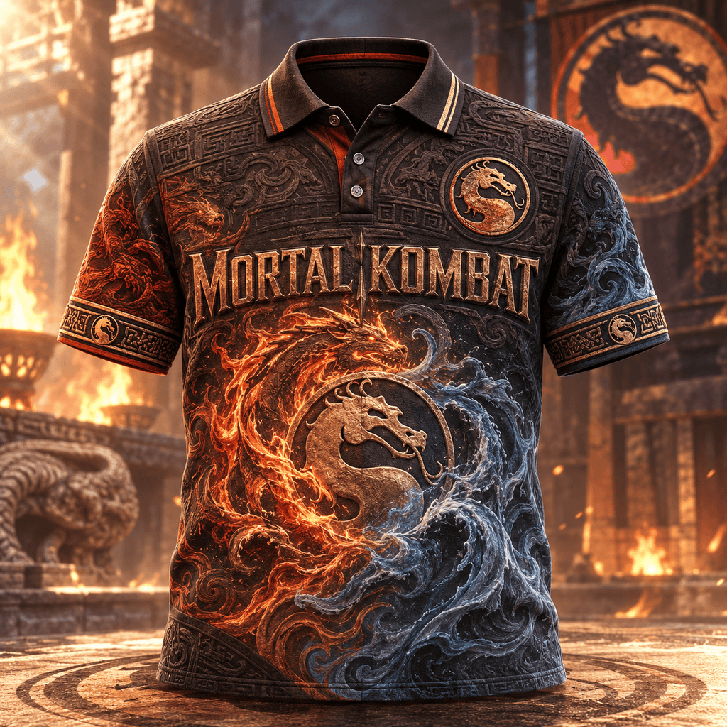 PREMIUM MKB EMBOSS POLO SHIRT NTVA
