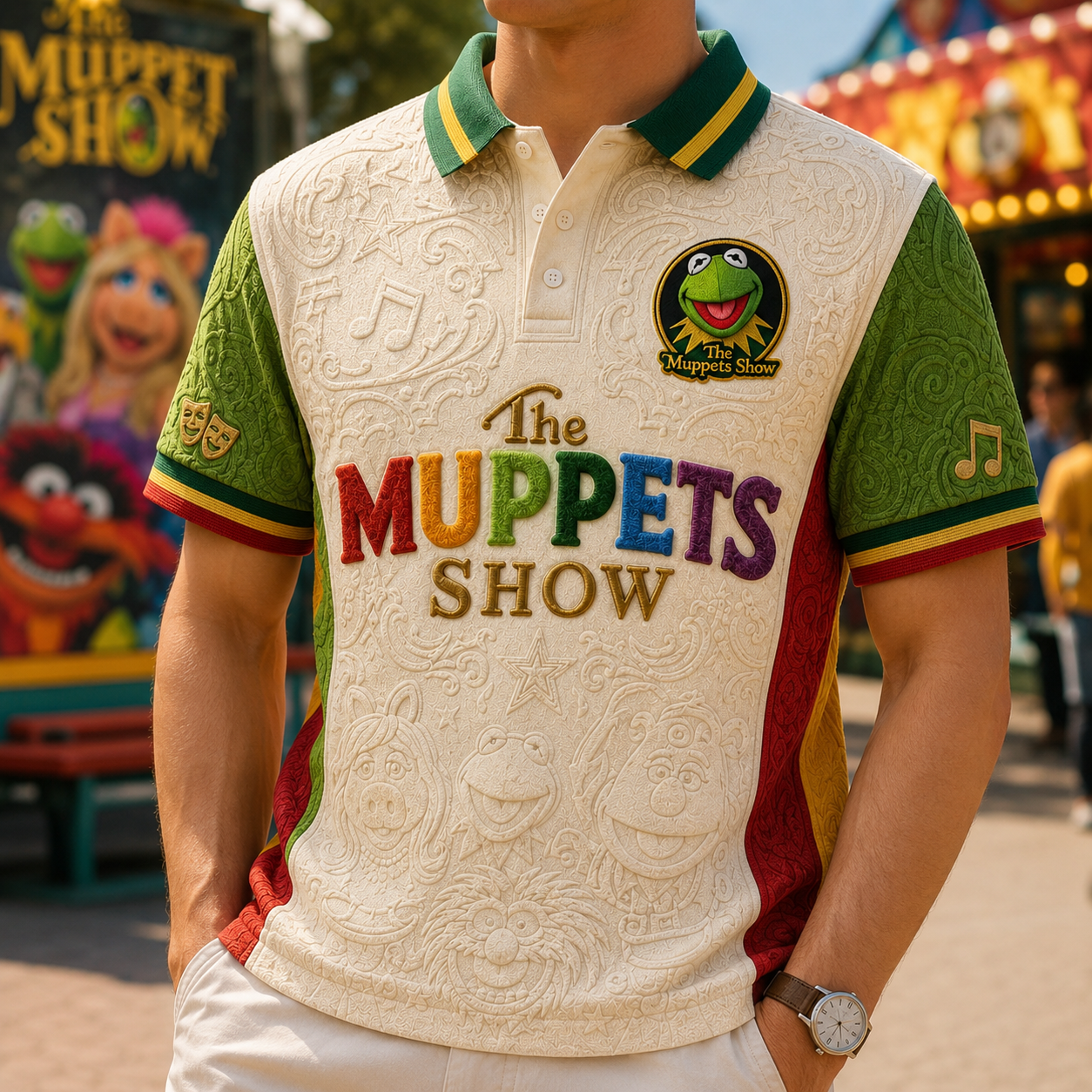 PREMIUM TMP EMBOSS POLO SHIRT NTVA