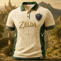 PREMIUM TLOZ EMBOSS POLO SHIRT NTVA