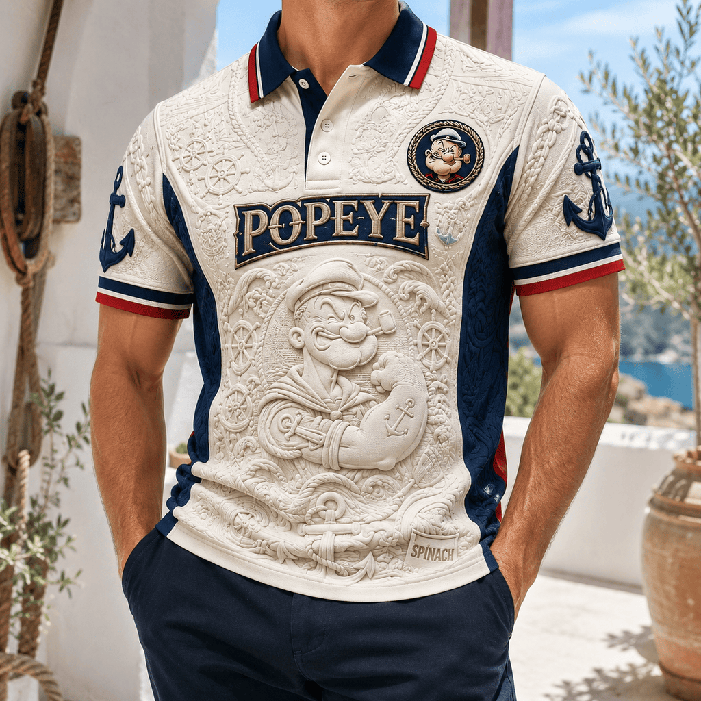 PREMIUM POPE EMBOSS POLO SHIRT NTVA