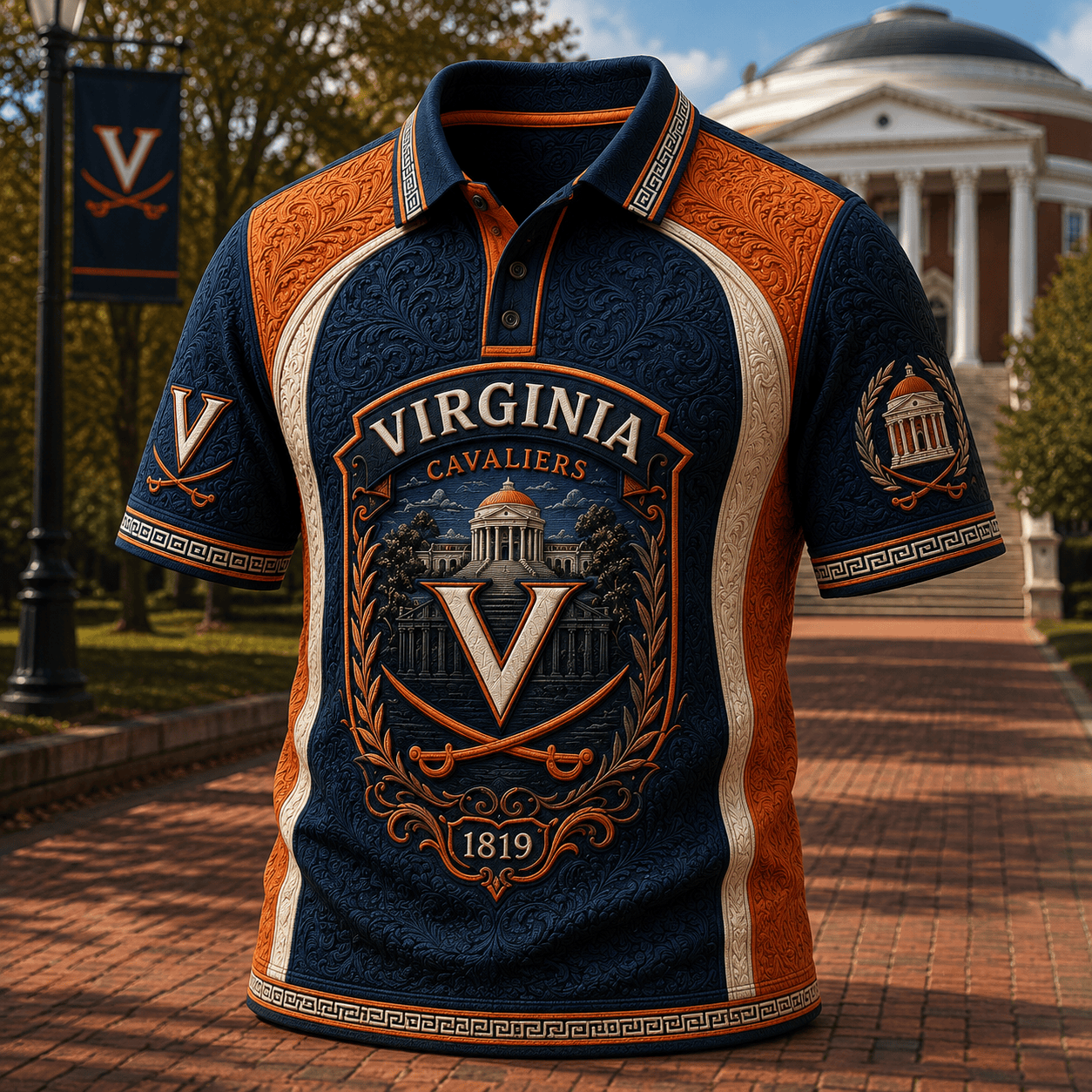 PREMIUM VGC EMBOSS POLO SHIRT HQH