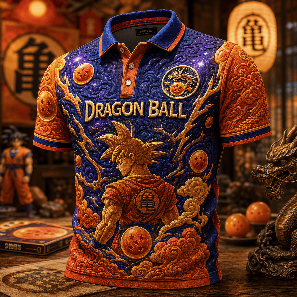 PREMIUM DRGB EMBOSS POLO SHIRT NTVA