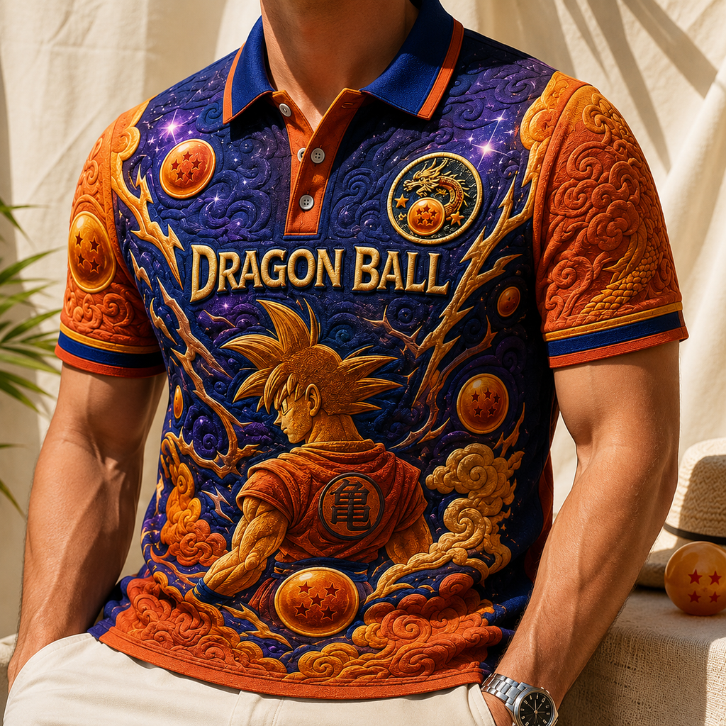 PREMIUM DRGB EMBOSS POLO SHIRT NTVA