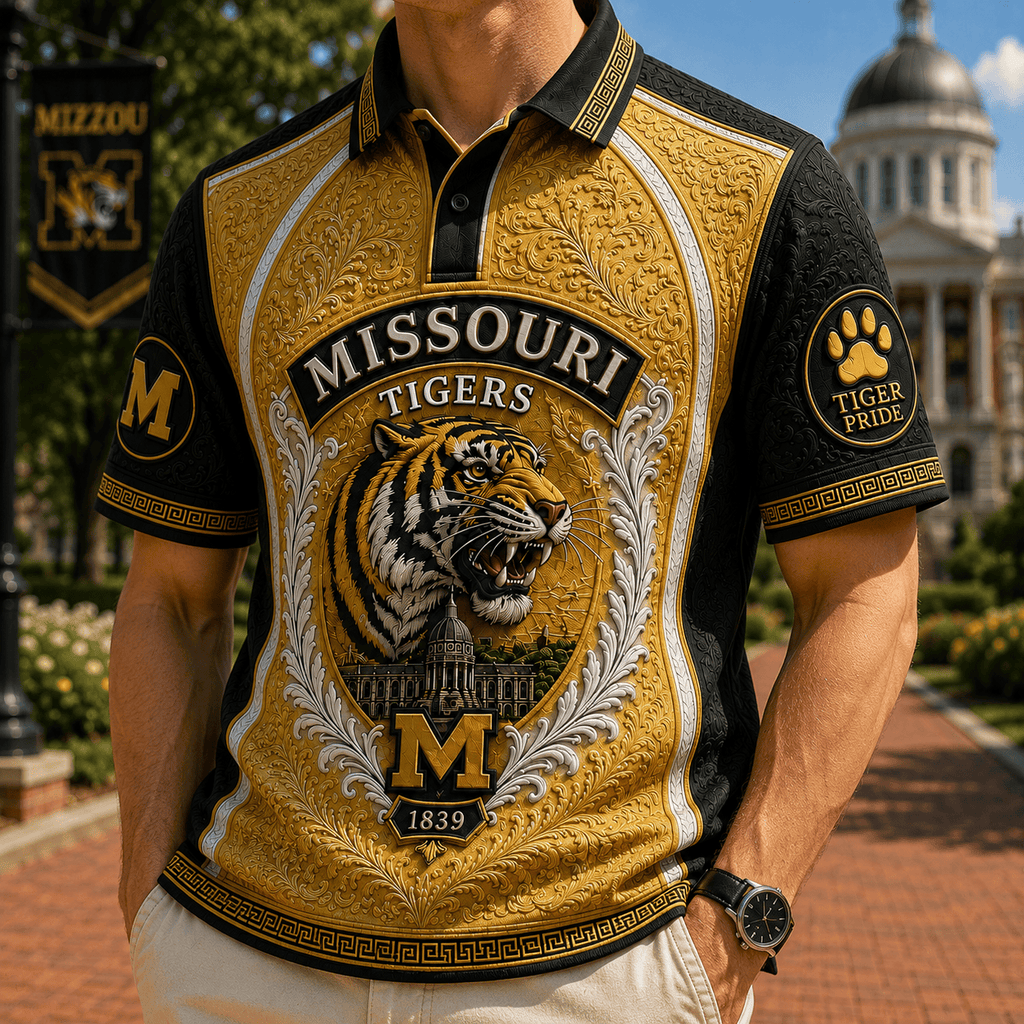 PREMIUM MSGT EMBOSS POLO SHIRT HQH