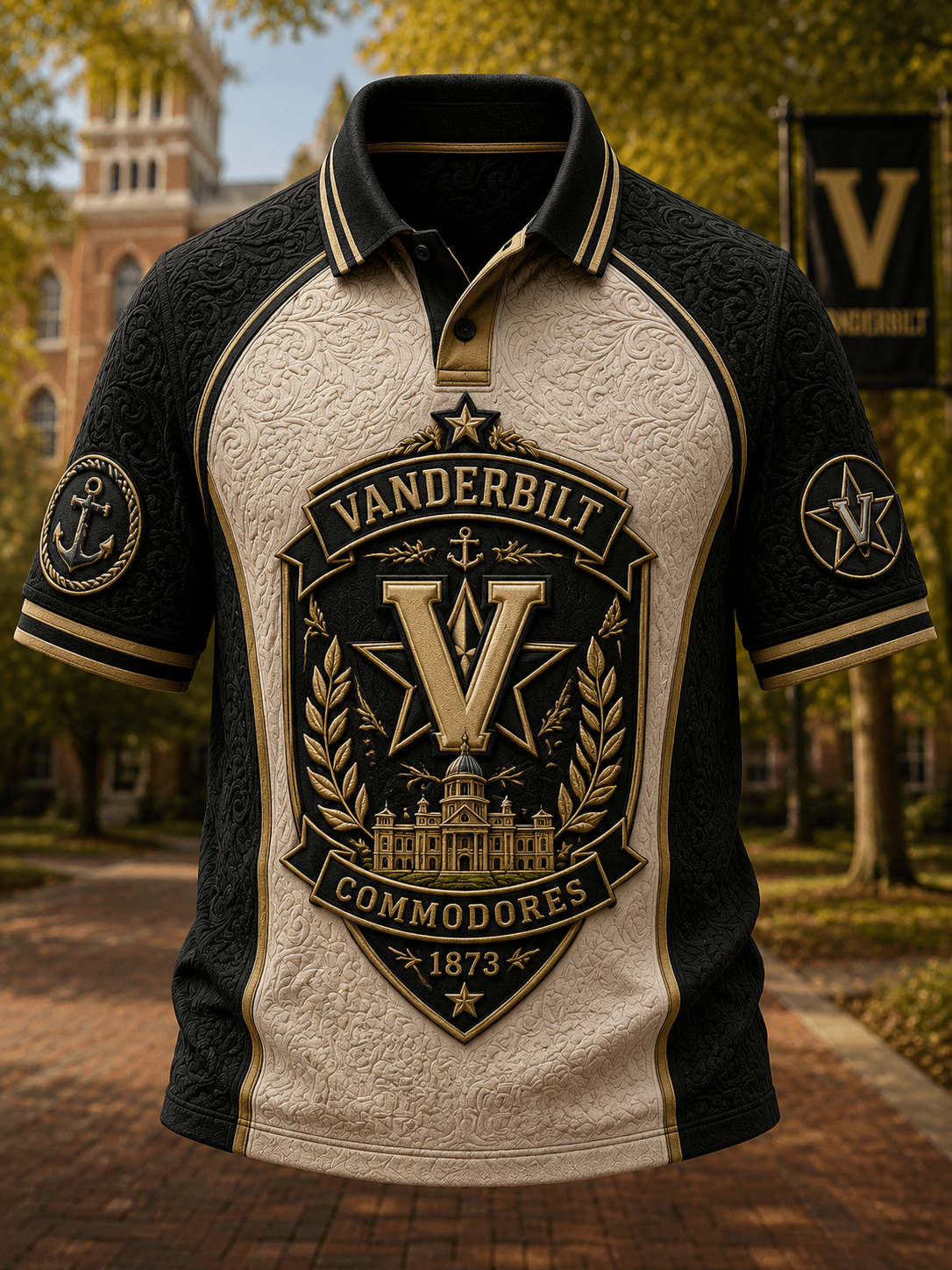 PREMIUM VDBC EMBOSS POLO SHIRT HQH