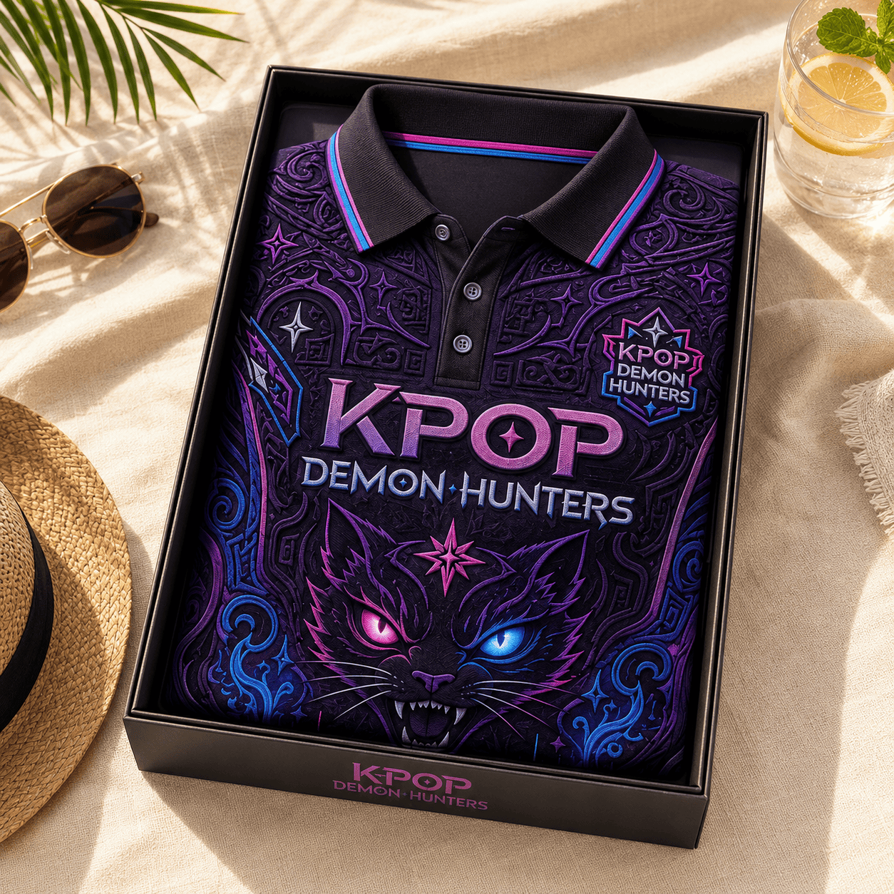 PREMIUM KDH EMBOSS POLO SHIRT NTVA