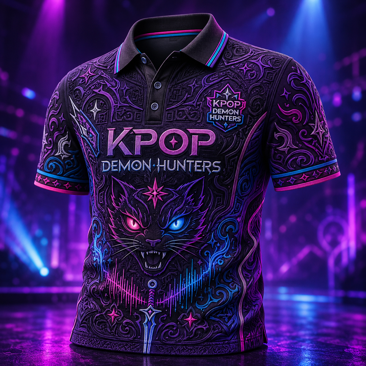 PREMIUM KDH EMBOSS POLO SHIRT NTVA