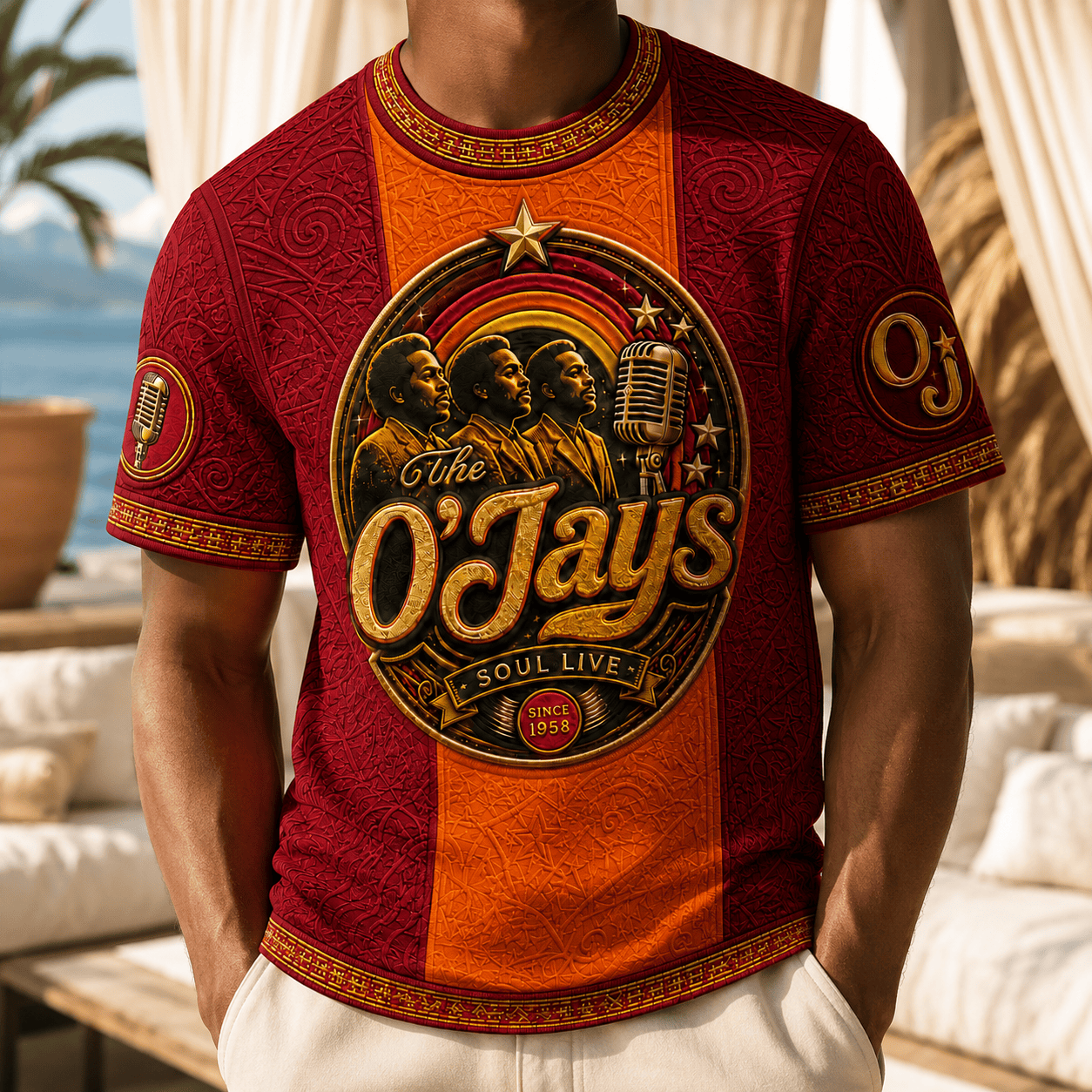 PREMIUM TOJ 3D EMBOSS SHIRT NPL