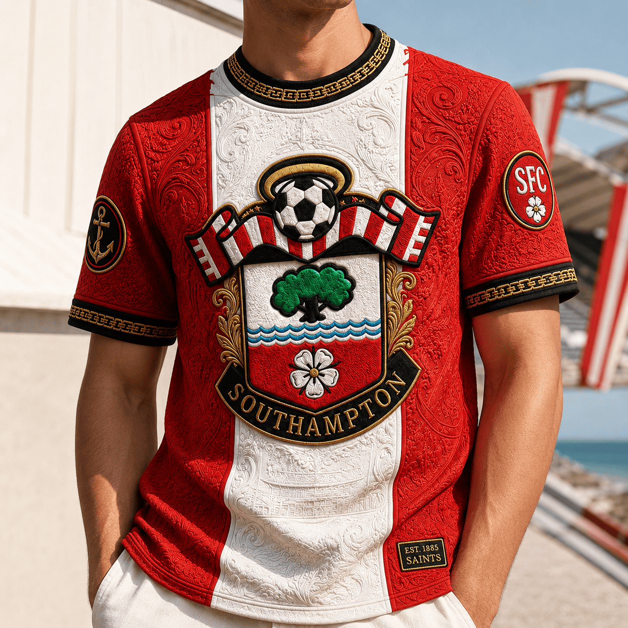 PREMIUM SOU 3D EMBOSS SHIRT NPL