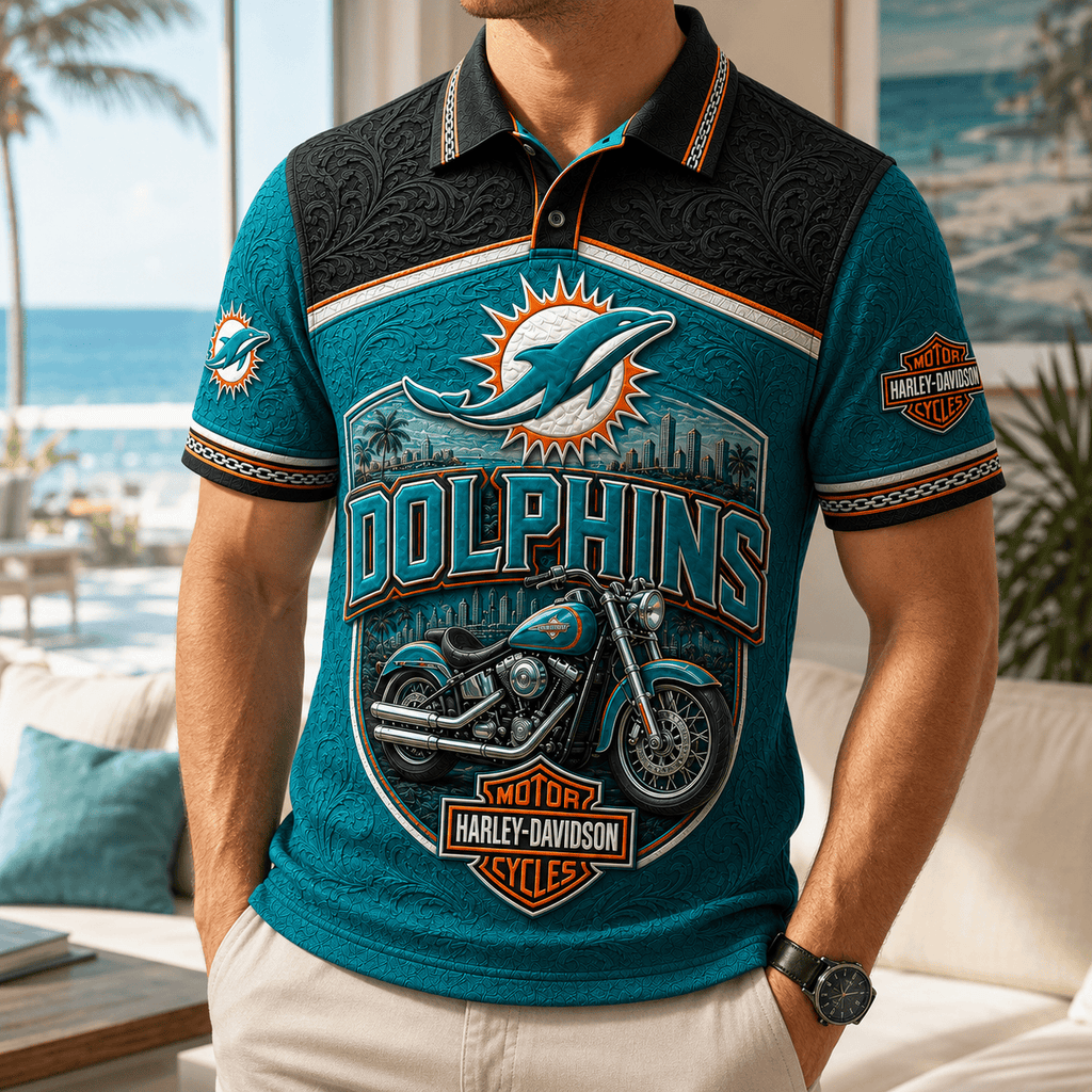 PREMIUM MDP EMBOSS POLO SHIRT HQH