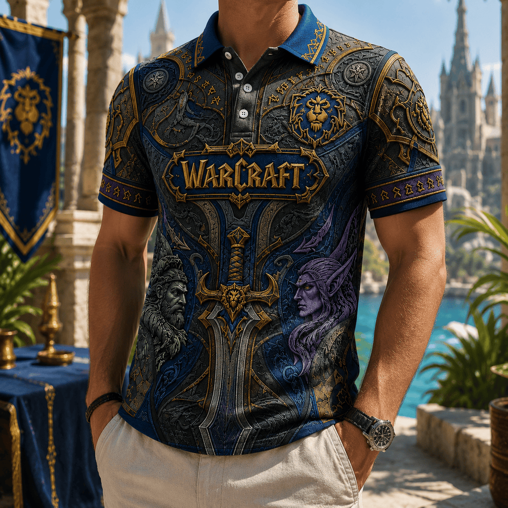 PREMIUM WWC EMBOSS POLO SHIRT NTVA