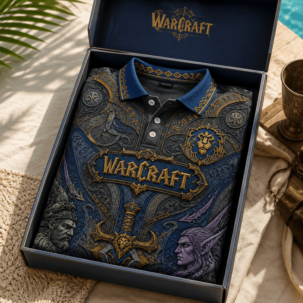 PREMIUM WWC EMBOSS POLO SHIRT NTVA