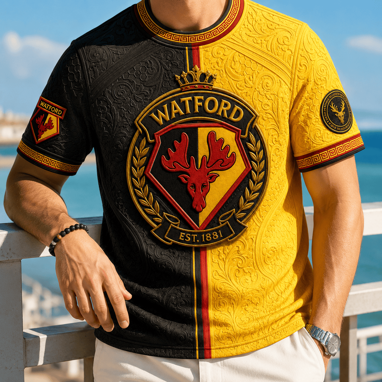 PREMIUM WAT 3D EMBOSS SHIRT NPL