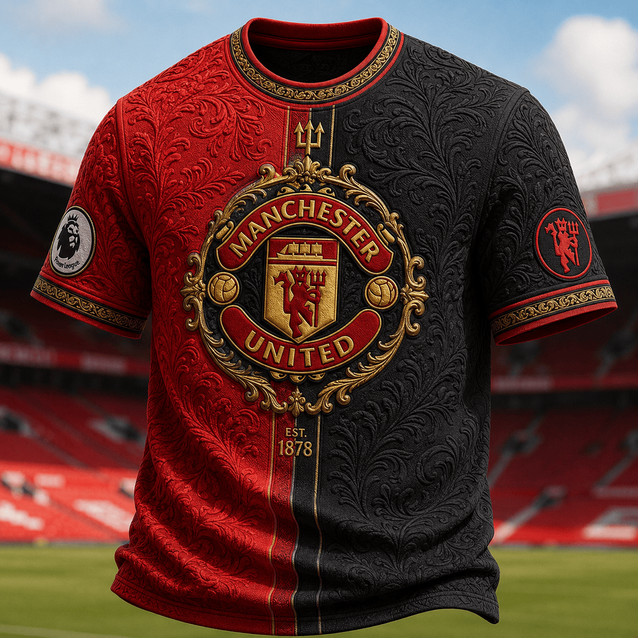 PREMIUM MU 3D EMBOSS SHIRT NPL