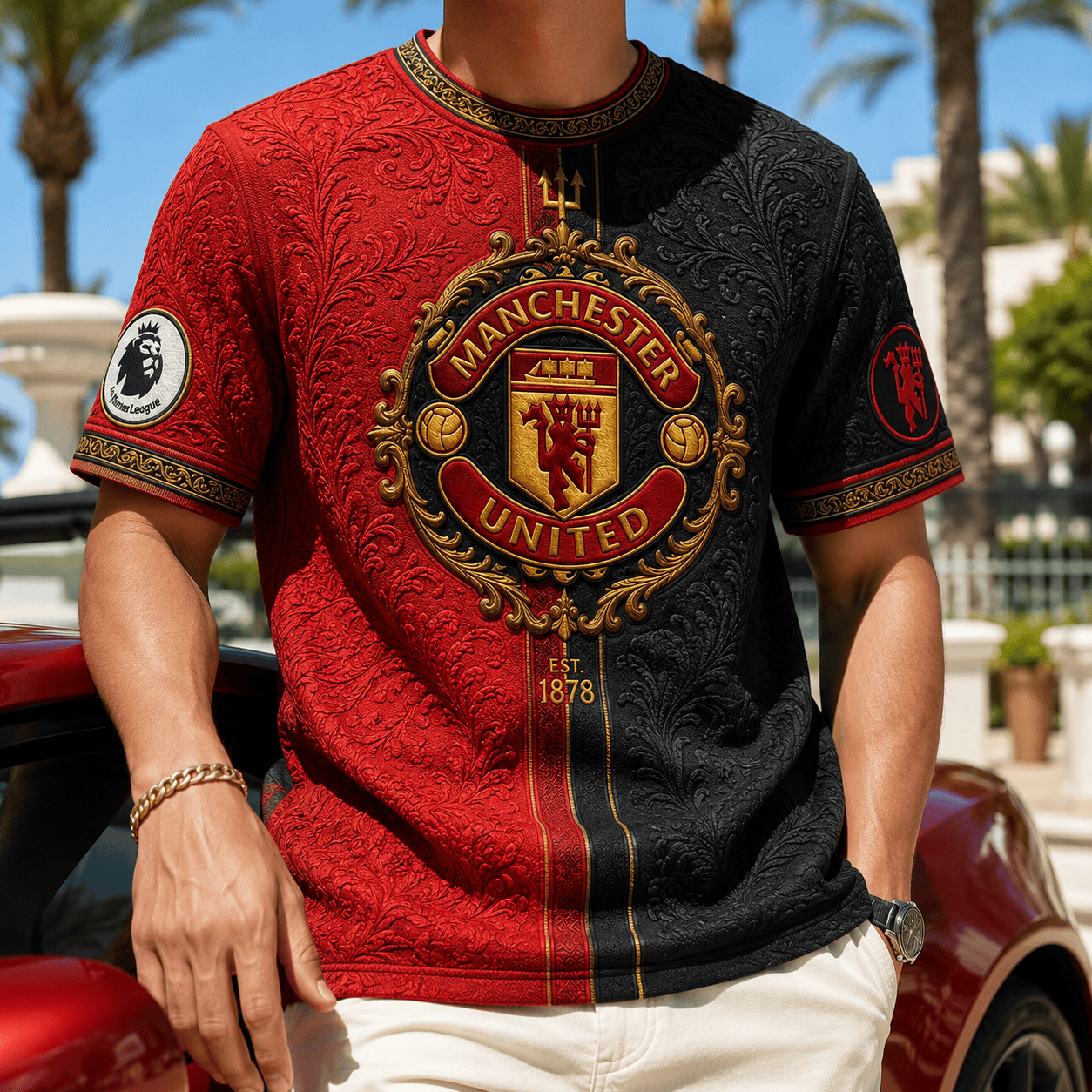 PREMIUM MU 3D EMBOSS SHIRT NPL