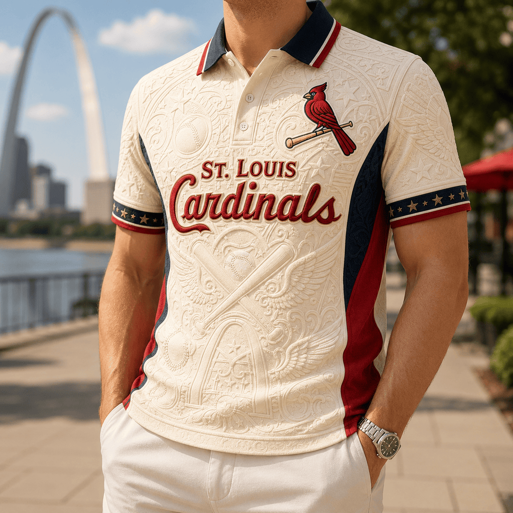PREMIUM SLVC EMBOSS POLO SHIRT NTVA