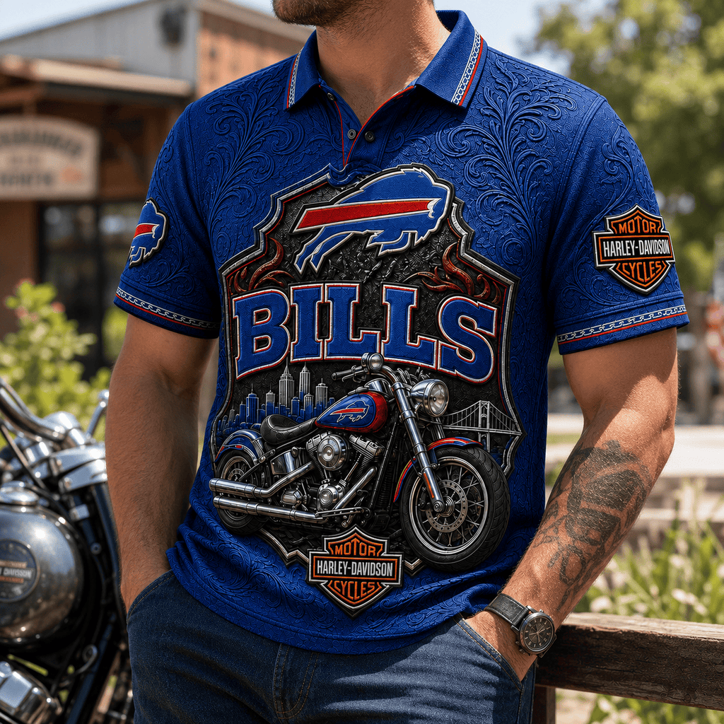 PREMIUM BFBL EMBOSS POLO SHIRT HQH