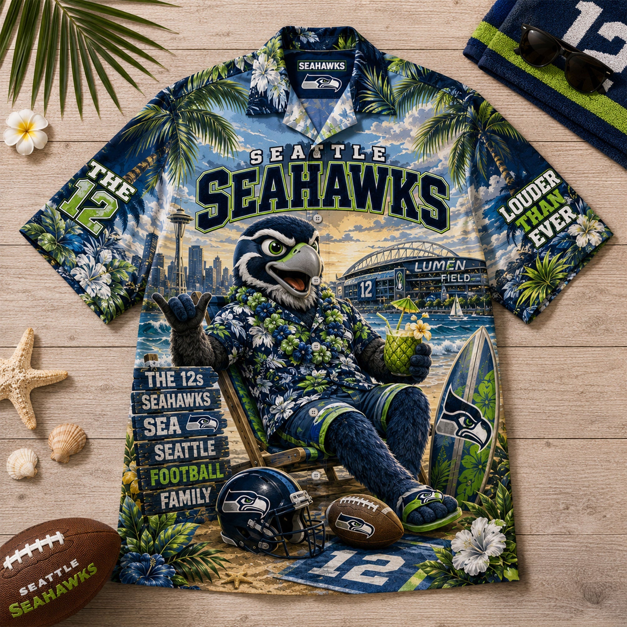 Premium STSH Hawaiian Shirt TNSM