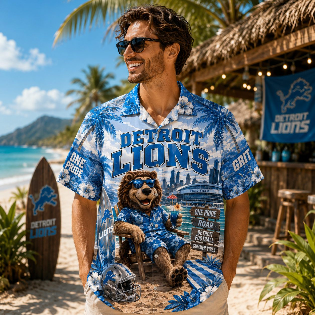 Premium DTL Hawaiian Shirt TNSM