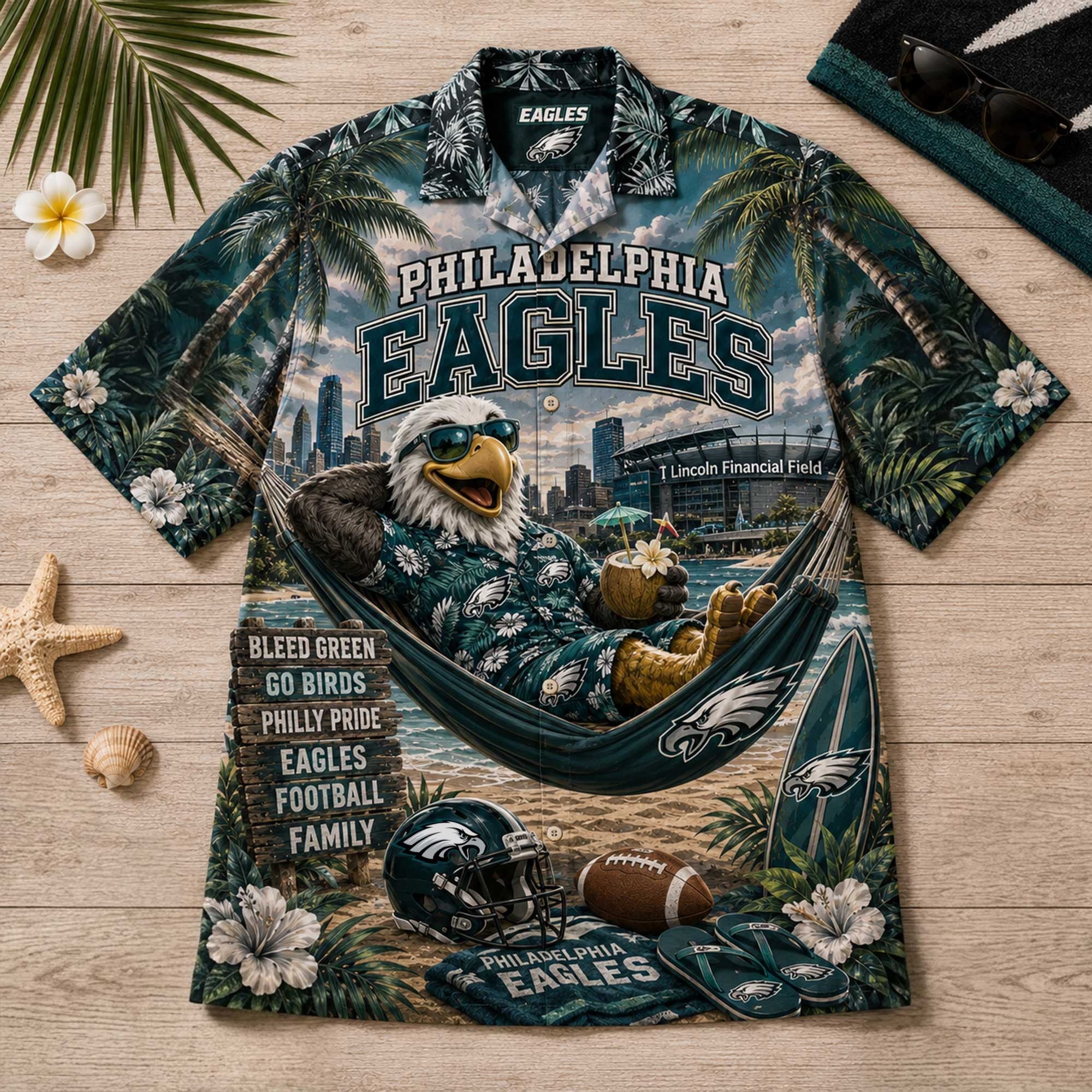 Premium PLDE Hawaiian Shirt TNSM