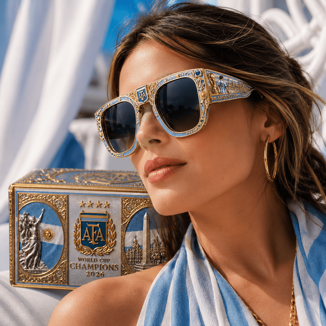 PREMIUM AGTN UNISEX SUNGLASSES LNTH