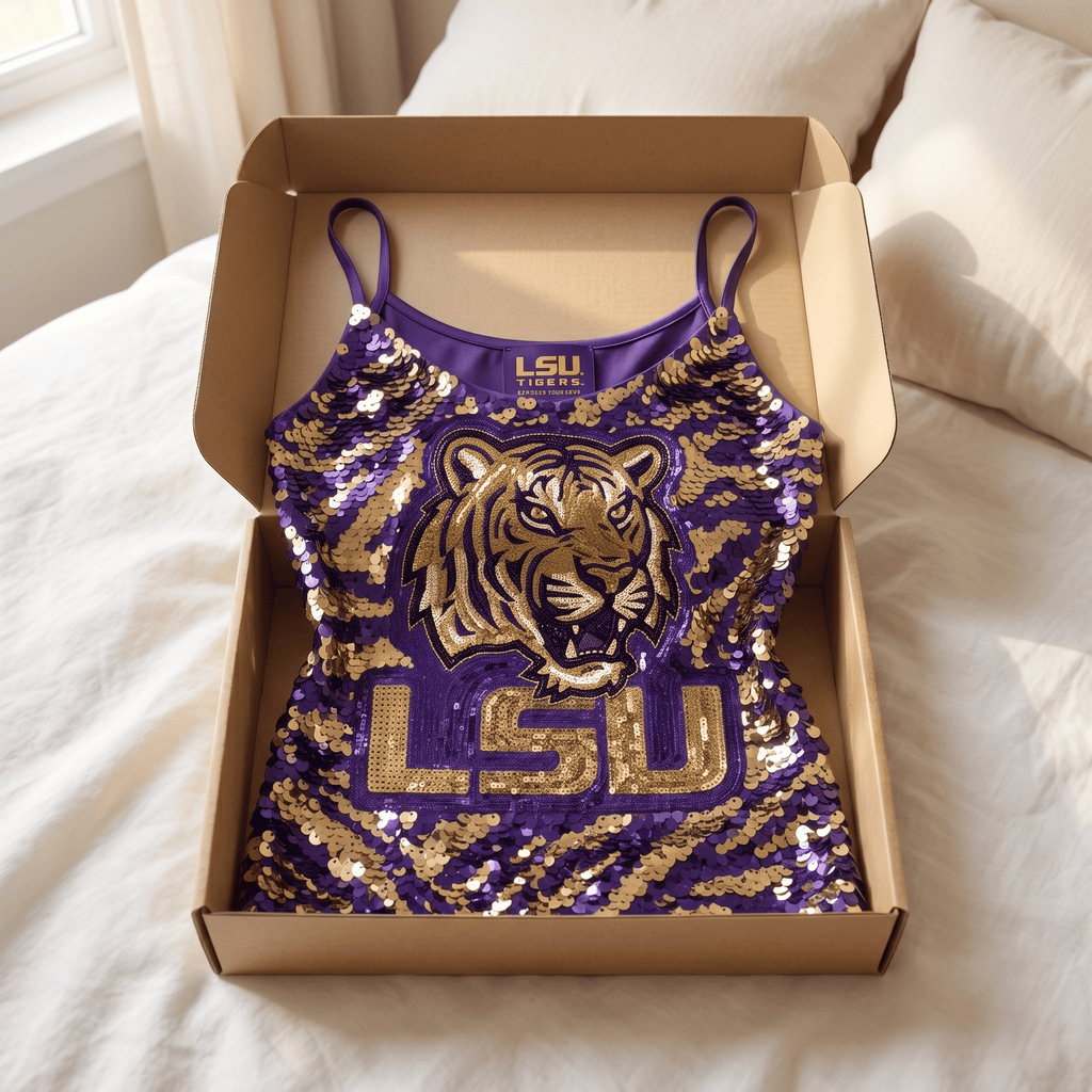 Premium LSU Jersey Cami Top HTTT