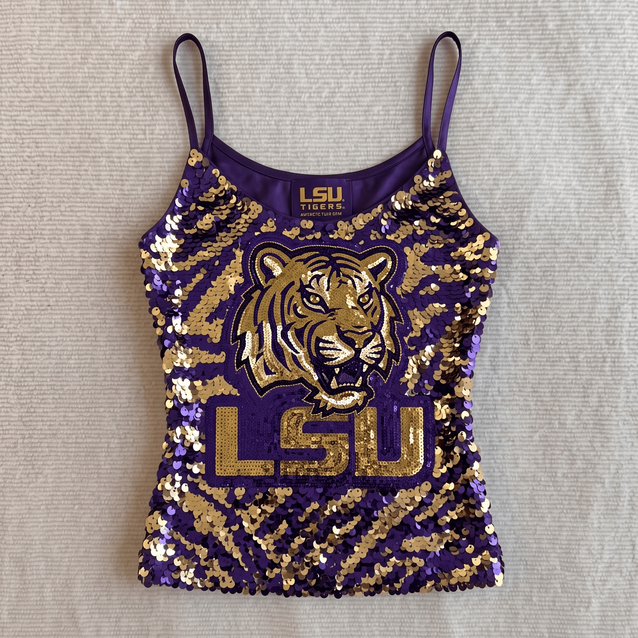 Premium LSU Jersey Cami Top HTTT