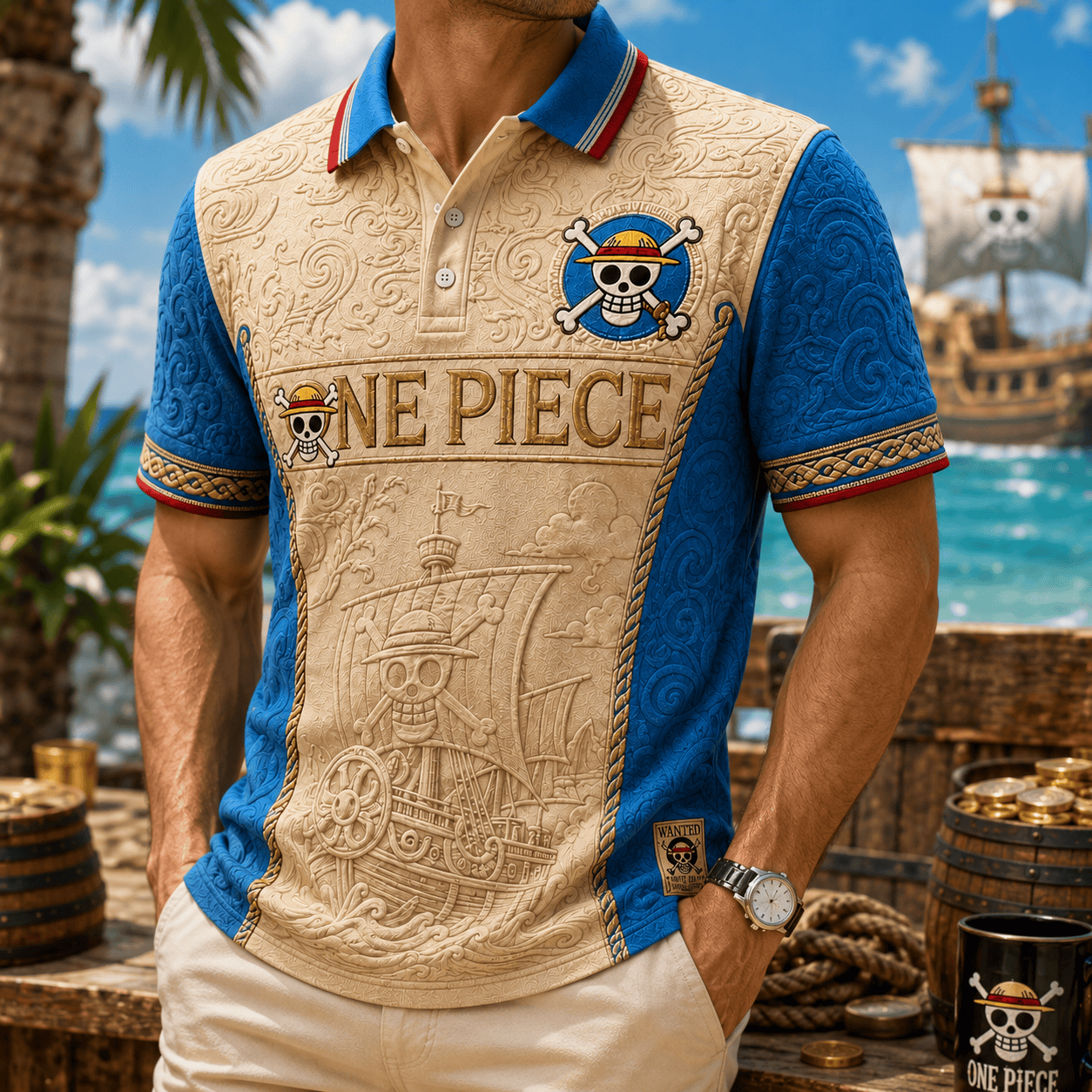 PREMIUM OPC EMBOSS POLO SHIRT NTVA