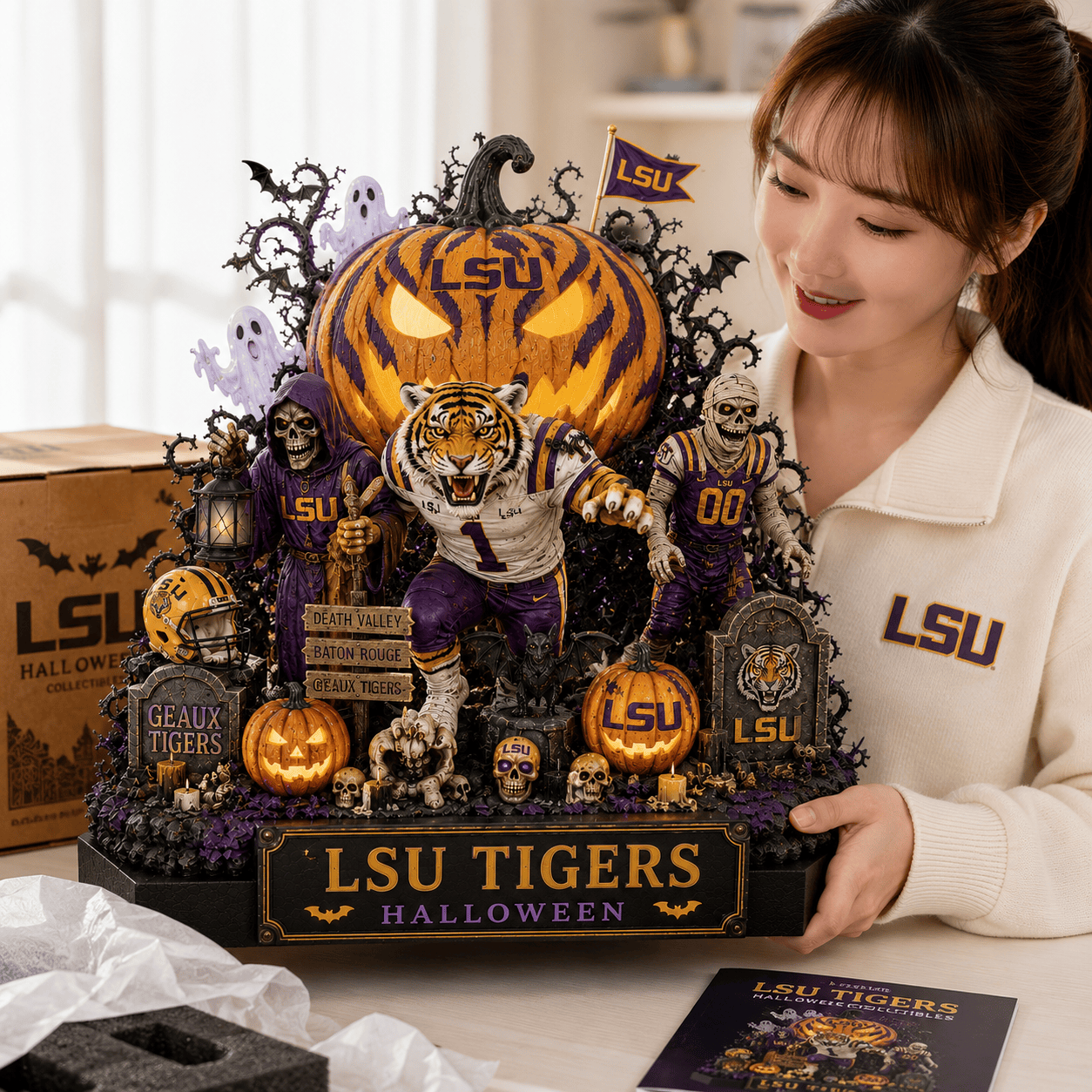 Premium LSU Solar Garden Light HQH