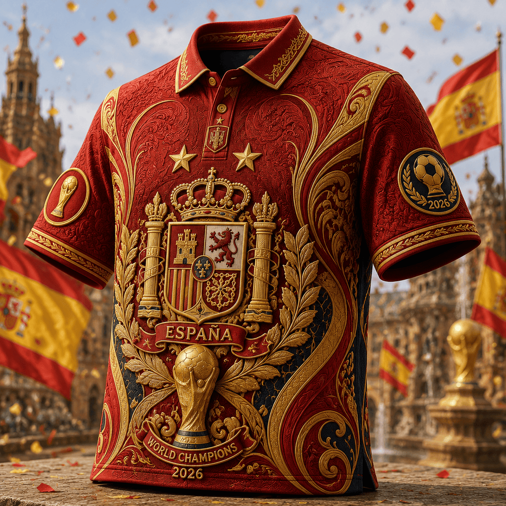 PREMIUM ESP EMBOSS POLO SHIRT HQH