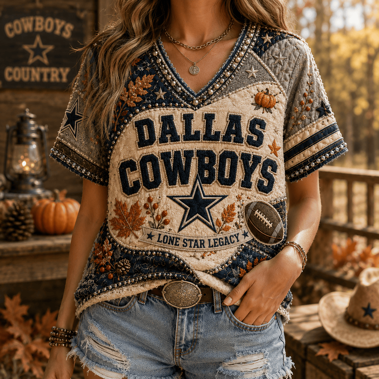 Premium DLCB V-neck Shirt NTVA