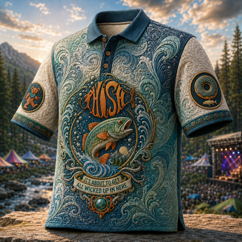 PREMIUM PIH EMBOSS POLO SHIRT HQH