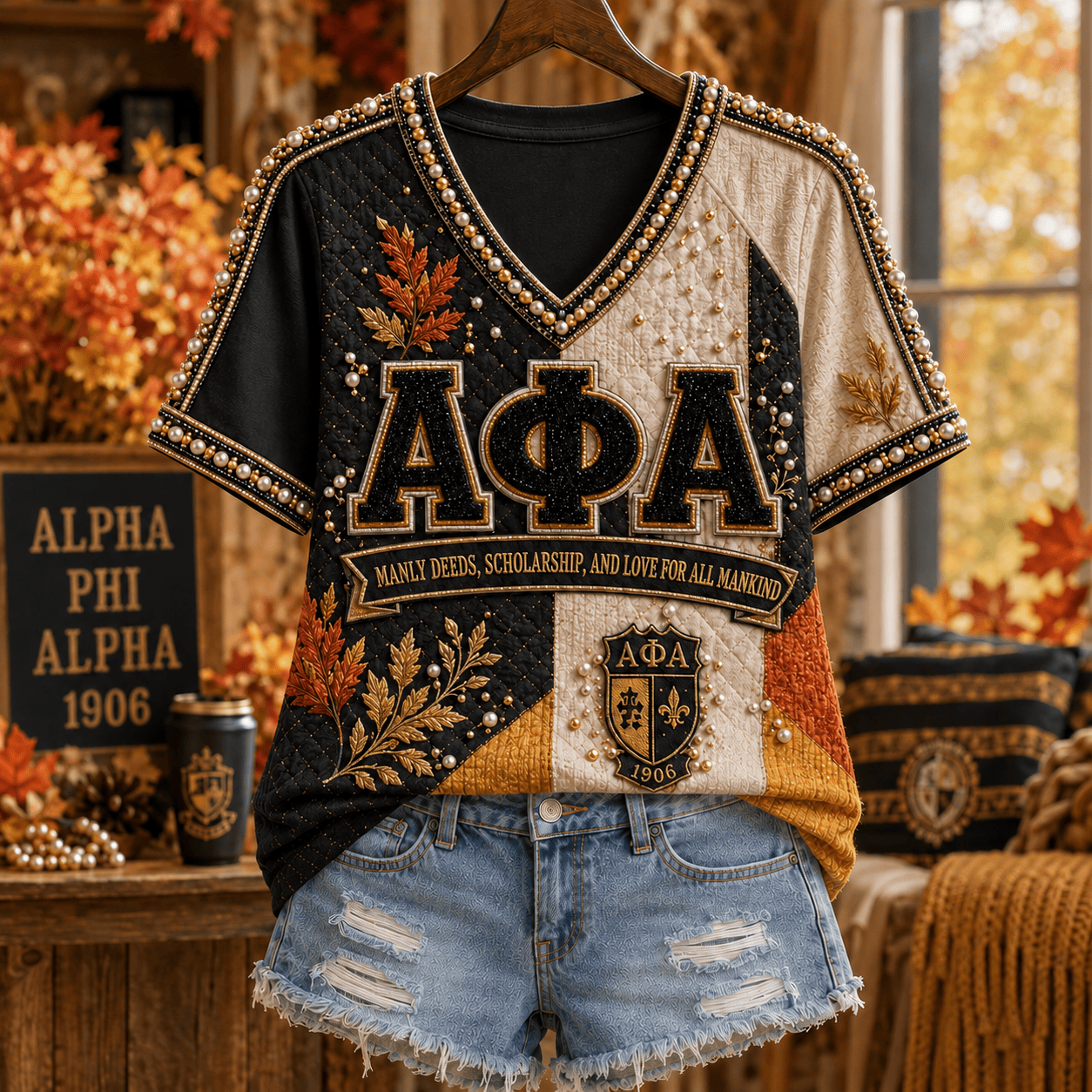 Premium APA V-neck Shirt NTVA