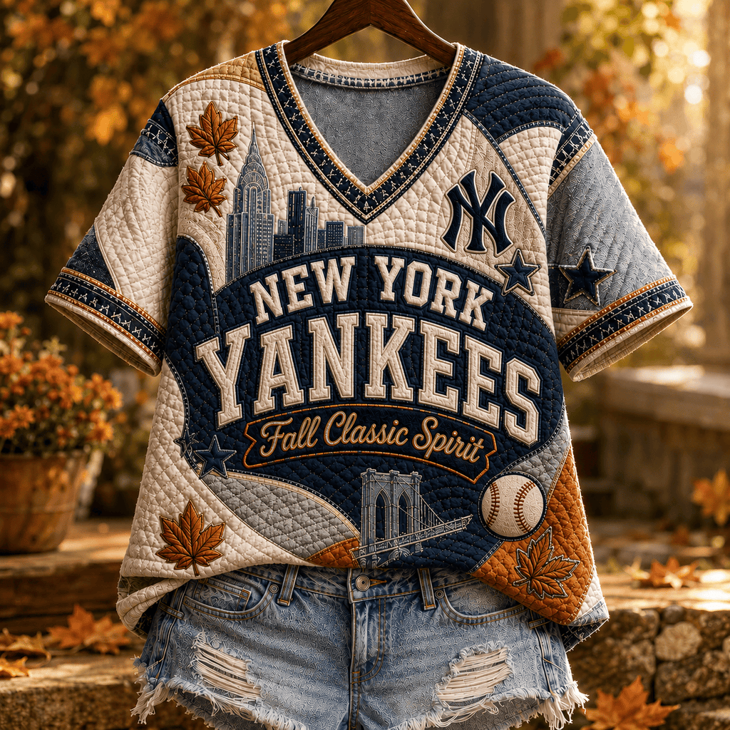 Premium NYY V-neck Shirt NTVA